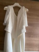 Hochzeitskleid Brautkleid Größe 44 Creme Poncho Schleier Cape Bayern - Schweinfurt Vorschau