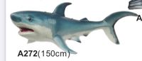Hai 150 cm lang Haifisch weißer Hai Shark Deko Baden-Württemberg - Ettenheim Vorschau