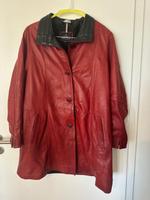 Vera Pelle Damen-Ledermantel, Rot – Größe 44 (L/XL) München - Laim Vorschau