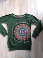 Desigual Langarmshirt Grün Gr. L Baden-Württemberg - Eggenstein-Leopoldshafen Vorschau