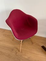 Vitra Eames Armchair Replica weiß rot gepolstert Berlin - Pankow Vorschau