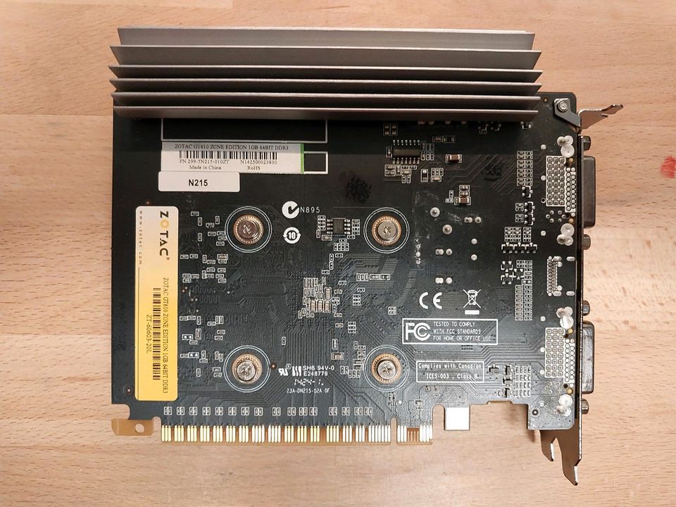 Grafikkarte Zotac GeForce® GT 610 in Obersulm