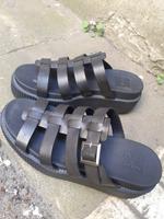 T.U.K. Creeper V9001 Sandalen Schwarz Leder Plateau offen Berlin - Neukölln Vorschau