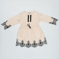 Noa Noa Kleid Gr.92 beige schwarz Folklore Mädchen 2Y Baden-Württemberg - Ulm Vorschau