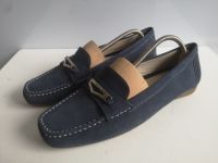 Damen Schuhe Mokkasins Loafers GEOX Gr 39 blau Leder Duisburg - Rheinhausen Vorschau