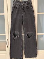 PULL & BEAR destroyed Jeans Wide Leg Gr. 34 schwarz Nordrhein-Westfalen - Arnsberg Vorschau