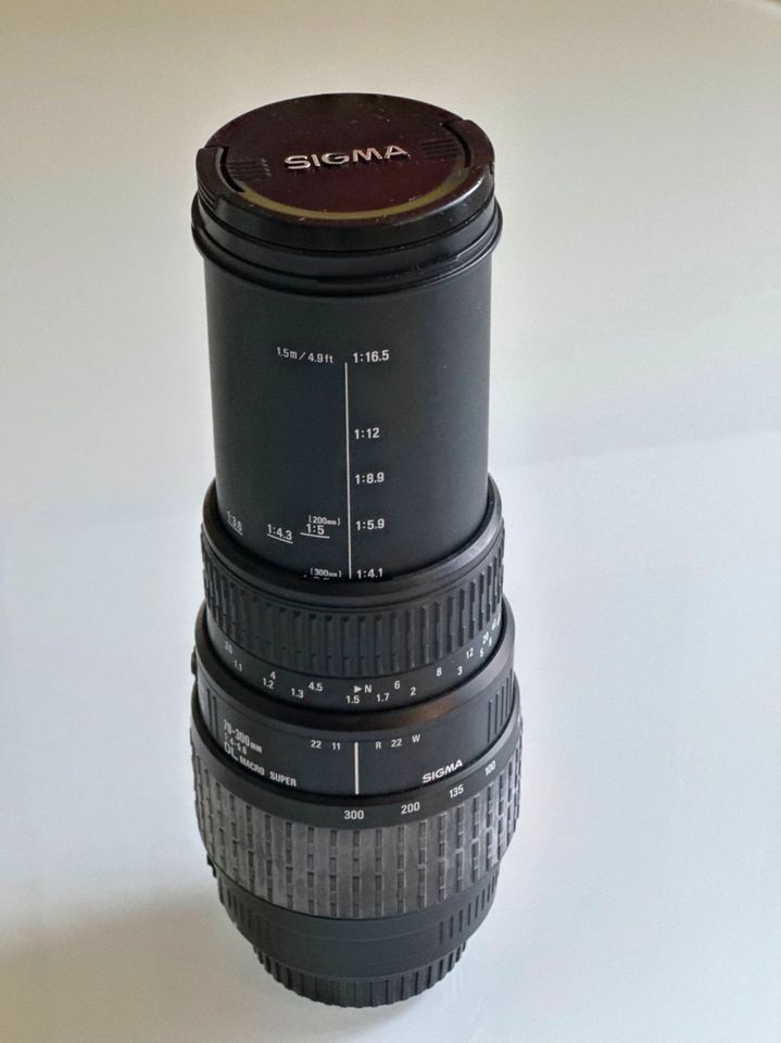 SIGMA-Objektiv 70-300mm F4-5.6 DL MACRO SUPER in Hamburg