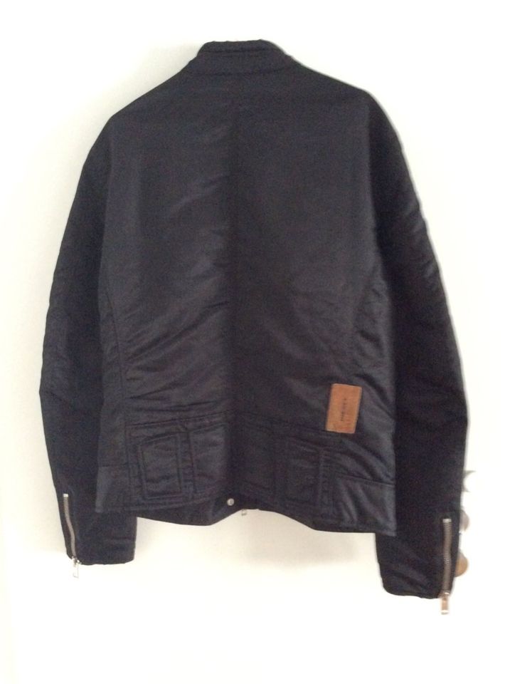 Diesel Jacke (Flying Cougar) Nylon - Motorrad, Schwarz  Größe XL in Zwickau