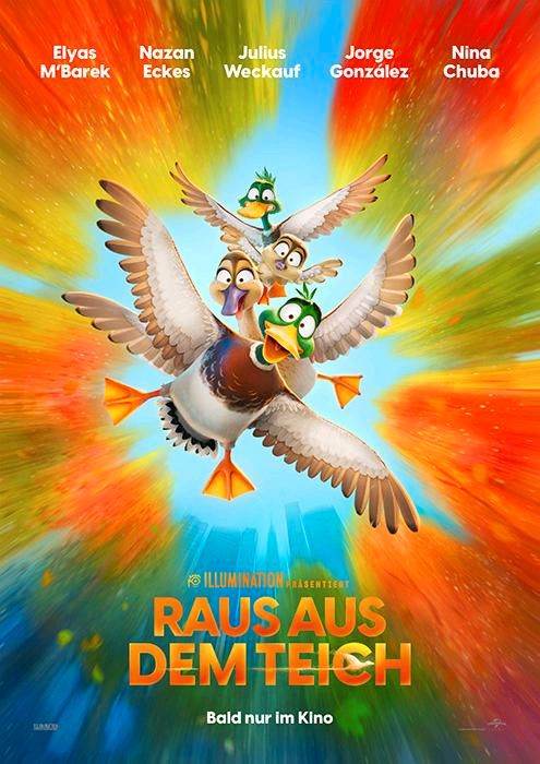 Raus aus dem Teich Kinoposter Kinoplakat Filmplakat Poster Plakat in Essenheim