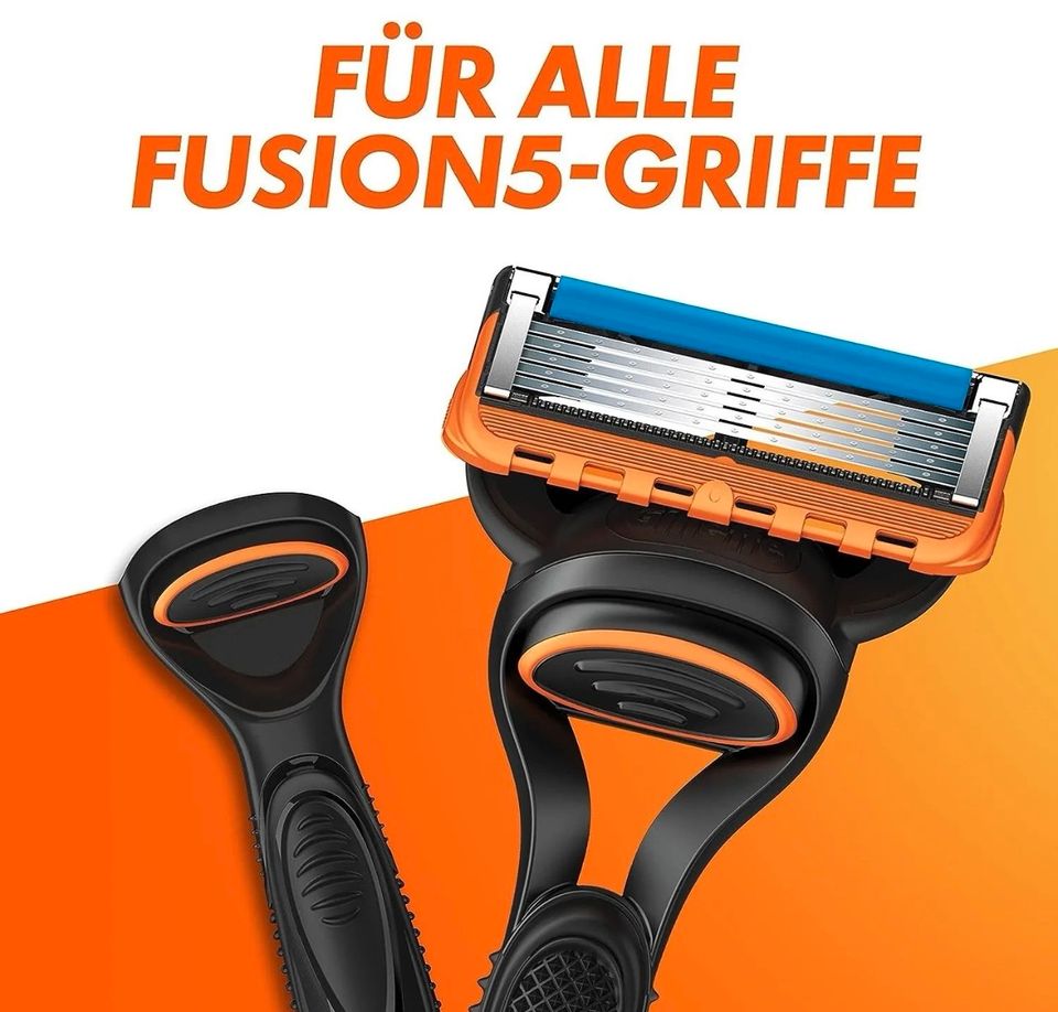 3x Gillette Fusion 5 Rasierklingen - in Magdeburg