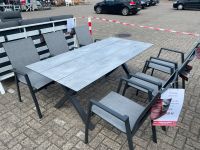 Essgruppe Stapelsessel Stapelstühle Gartentisch Tisch HPL Alu Niedersachsen - Gnarrenburg Vorschau