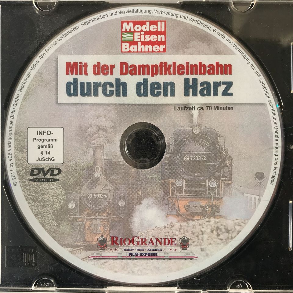 DVD-Serie: Eisenbahnfilme, Herausgeber ModellEisenBahner, 14 DVD in Chemnitz
