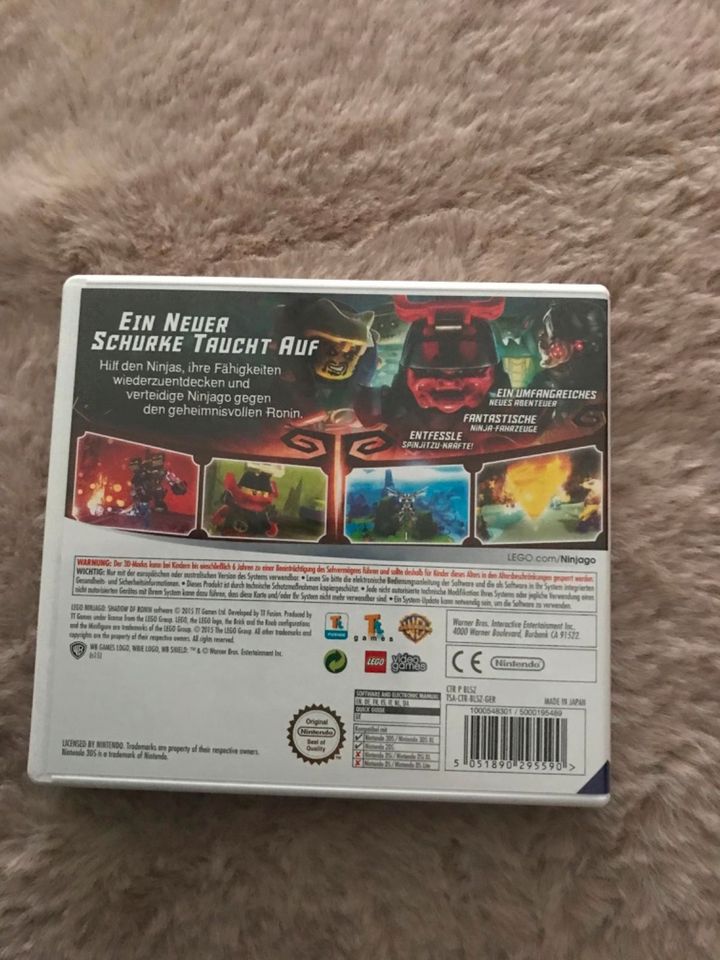 Nintendo 3DS Spiel Lego Ninjago Schatten des Ronin in Glinde