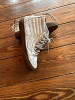 Vans weiß 36,5 Sneaker Schuhe Leder Hessen - Hadamar Vorschau