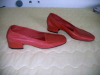 hübsche rote ECHT-LEDER-Schuhe, Pumps, "DONNA D", Gr. 37, wie neu Köln - Porz Vorschau
