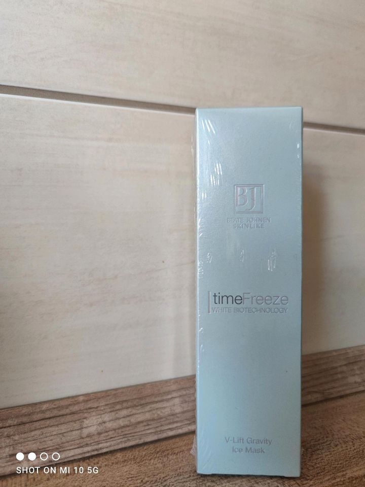 Beate Johnen Skinlike time Freeze V-Lift Gravity ICE Mask Neu in Ahnsen