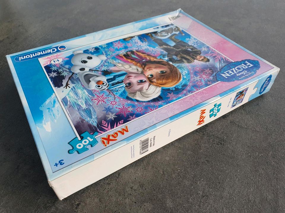 Puzzle 3+ Motiv: Elsa Frozen 100 Maxi-Teile in Oberschneiding