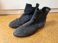 Wildleder Stiefelette, blau, 36, Gabor Kr. München - Grasbrunn Vorschau