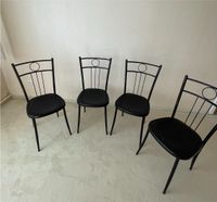 4 Moderne Stühle in Stahlrohr - Kunststoff fast NEU Hamburg-Mitte - Hamburg Neustadt Vorschau