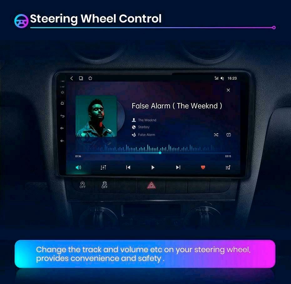 Android Autoradio Für Audi A3 8P 2003-2013 2 din GPS Multimedia in Burghausen