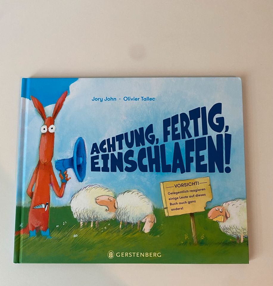 Neu; „Achtung, fertig, einschlafen“ Kinderbuch in Lage