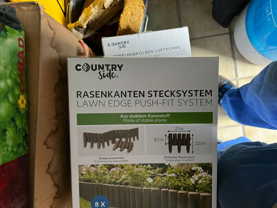 2x Rasenkanten Stecksystem ( Neu ) in Sinsheim