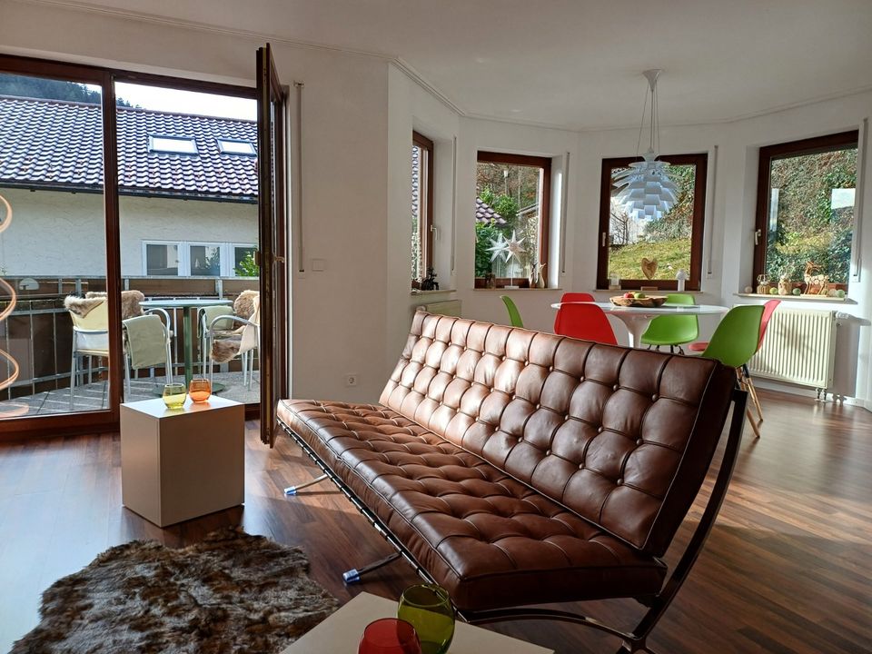 Panoramablick Ferienwohnung im Schwarzwald in Bad Wildbad