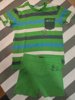 Set kurze Hose und T-Shirt Esprit s.oliver Gr 86 grün blau Bayern - Adelschlag Vorschau