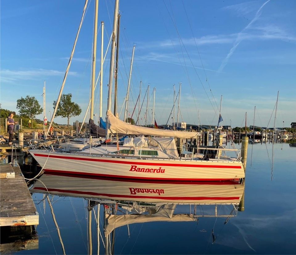 Segelboot Banner 30 in Fleckeby