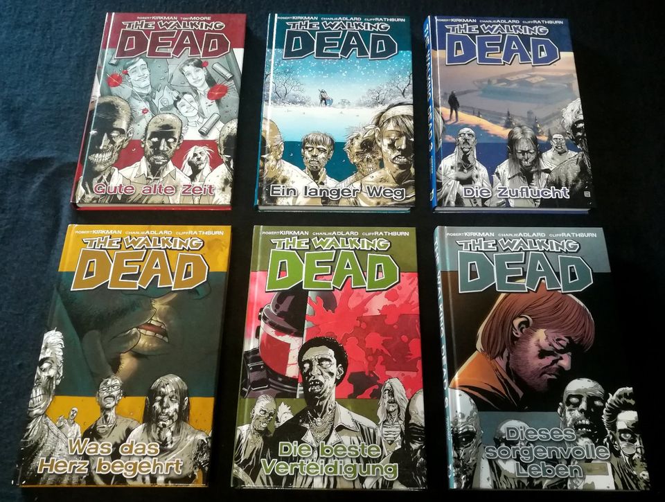 Walking Dead Comics Deutsch Band 1 - 6 HC + Roman :) in Wuppertal