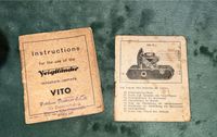 Instructions Anleitung Voigtländer Vito Miniatur Fotoapparat Niedersachsen - Einbeck Vorschau