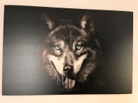 Wolfs Bild auf Holzrahmen Bayern - Herzogenaurach Vorschau