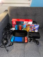 Nintendo Switch mit Zubehör und 4 Spielen Nordrhein-Westfalen - Overath Vorschau