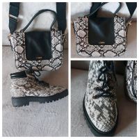 Leder Boots leichte Form Animal Print Gr.39 Saarland - Homburg Vorschau