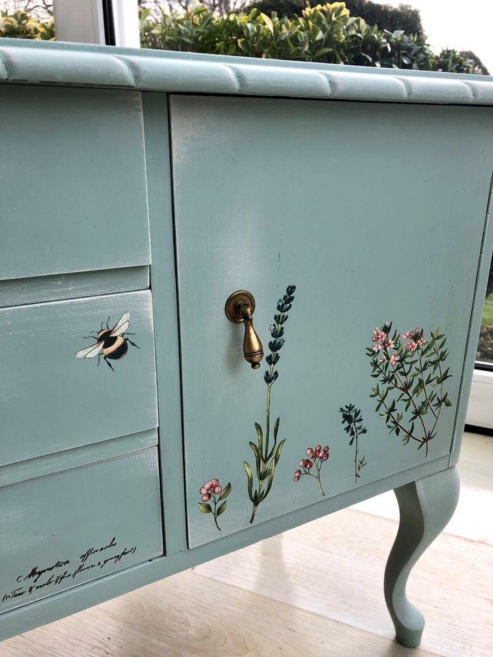 ⚜️ Chippendale Kommode * Unikat * Shabby * Vintage * Sideboard in Gladbeck