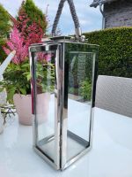 Fink Laterne Sevilla Edelstahl mit Glas 43 cm, sehr guter Zustand Nordrhein-Westfalen - Gütersloh Vorschau