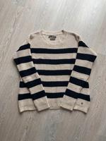 Maritimer Strickpulli dunkelblau/beige von Brax Gr. 40 Bremen - Vegesack Vorschau