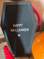 Halloween Sarg Tafel zum Bestücken mit Buchstaben Rheinland-Pfalz - Konken Vorschau