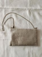 Silber Metall Mesh Abend Clutch mit Kette Schultergurt Avene Berlin - Charlottenburg Vorschau