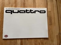 Sport Quattro, Quattro original Prospekt 1985 NEU Nordrhein-Westfalen - Sankt Augustin Vorschau