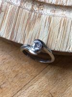 Ring silber Stein Glitzer edel 18 mm Modeschmuck Burglesum - Lesum Vorschau