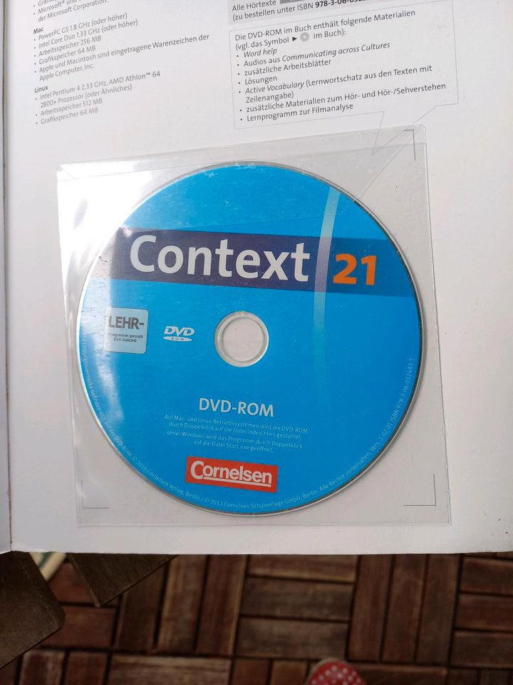 Schulbuch " Context 21" (Abitur) nur Abholung in Premnitz