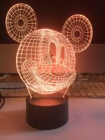 3D Mickey Maus Silhouette Einzelfarbe & Farbwechsel USB Berlin - Rudow Vorschau