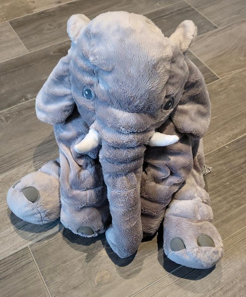 Ikea-Elefant Jättestor, ca. 60 cm, weiches Kuscheltier in Stafstedt