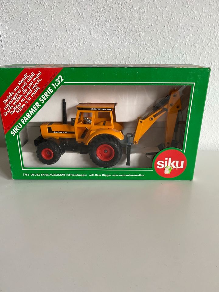 Deutz Agrostar 6.61 von Siku in Börger