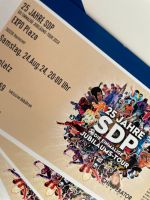 3 x SDP Tickets am 24.08.2024 in Hannover Niedersachsen - Osnabrück Vorschau