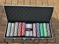 Poker Koffer  Pokerset   Karten  Chips Hessen - Bebra Vorschau