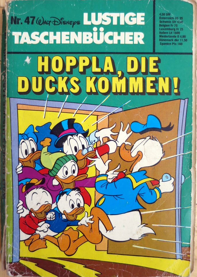 Walt Disneys Lustige Taschenbücher #47 mit FEHLDRUCK 1977 in Berlin