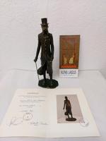 Bronzefigur von KUTAS LASZLO (Ungarn ged.1936) West - Zeilsheim Vorschau