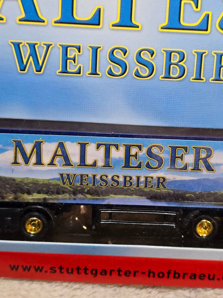 Modellbau LKW Iveco Stralis Werbetruck MALTESER WEISSBIER in Recklinghausen